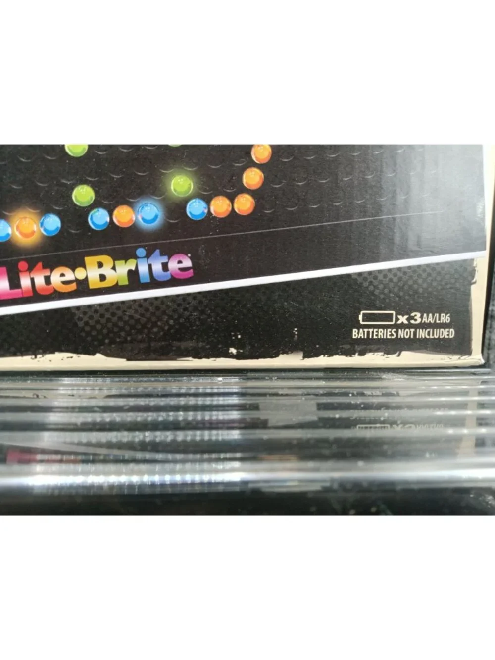 Lite-Brite Retro Toy 4 Light Modes 214 Pieces Batteries Req